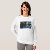 Genesee Tal-Park-Bootfahrt-Szene T-Shirt (Vorne ganz)