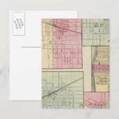 Geneseo, Kewanee, Cambridge, Fulton und Morrison Postkarte (Vorne/Hinten)