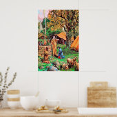 Genesis 12 Gottes Versprechen an Abram Poster (Küche)