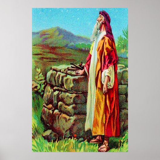 Genesis 15 Abram glaubt Gottes Plakat (Vorne)