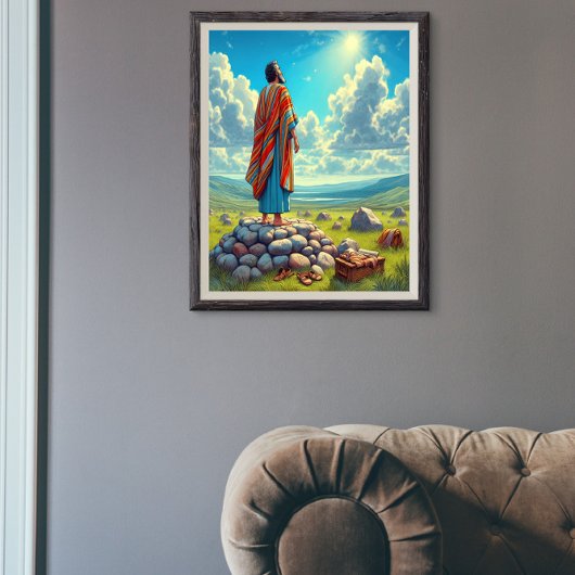 Genesis 15: Abrams heiligen Blick Poster