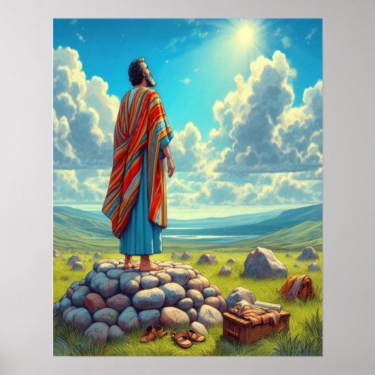 Genesis 15: Abrams heiligen Blick Poster (Vorne)