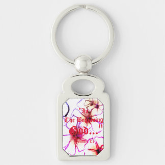 Genesis 1:1 Am Anfang Gott.."Bible Wahrheit K Schlüsselanhänger