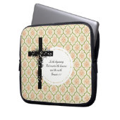 Genesis 1:1 Notebook- oder Netbook Carrier Sleeve (Vorderseite Links)