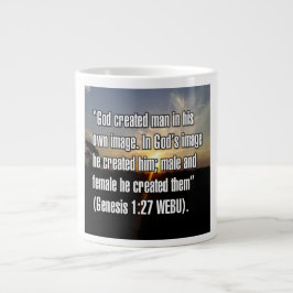 Genesis 1:27 WEBU Tasse