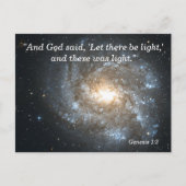 Genesis 1 3 Scripting Memory Card Postkarte (Vorderseite)