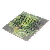 Genesis 1 9-13 ... lass der trockenen Erde erschei Fliese (Seite)