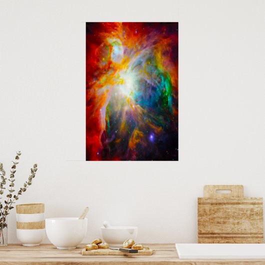 Genesis 1 Im ersten Gott erschaffen Poster (Küche)