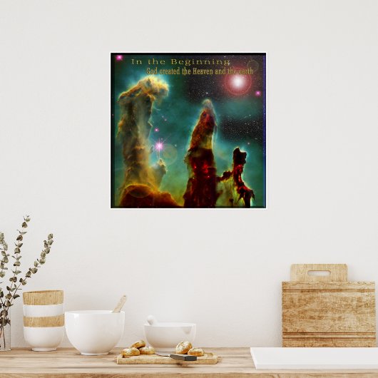 Genesis 1 Poster (Küche)