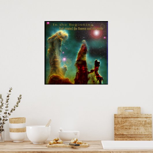 Genesis 1 Poster (Küche)