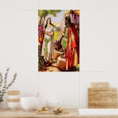 Genesis 24 A Ehefrau für Isaac-Poster Poster (Küche)