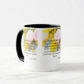 Genesis 27:41 KJV Bible Scripture Pic Two-Tone Tasse (Vorderseite Links)