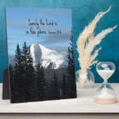 Genesis 28:16 Gewiss ist der Herr an diesem Ort. Fotoplatte (Seite)