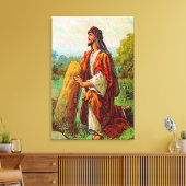 Genesis 28 Jakob hat einen Traum von der Leinwand  (Insitu (Wohnzimmer))