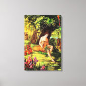 Genesis 2 Gottes macht die Leinwand des ersten Men (Vorderseite)