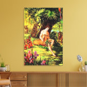 Genesis 2 Gottes macht die Leinwand des ersten Men (Insitu (Wohnzimmer))