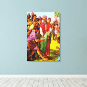 Genesis 37 Joseph's Brüder verkaufen Ihn Leinwand (Insitu (Holzboden))