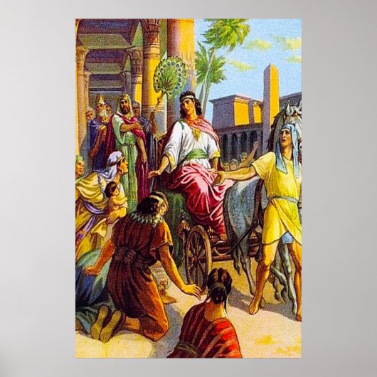 Genesis 41 Joseph wird ein robustes Plakat (Vorne)