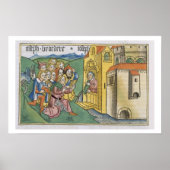 Genesis 42 1-5 Josephs Brüder kommen in Ägypten an Poster (Vorne)