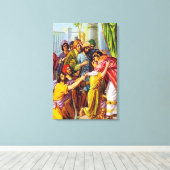 Genesis 45 Joseph erzählt, wer er Leinwand ist (Insitu (Holzboden))