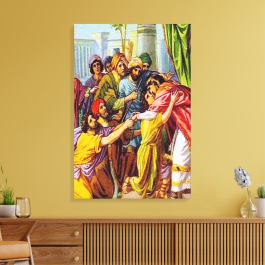 Genesis 45 Joseph erzählt, wer er Leinwand ist (Insitu (Wohnzimmer))