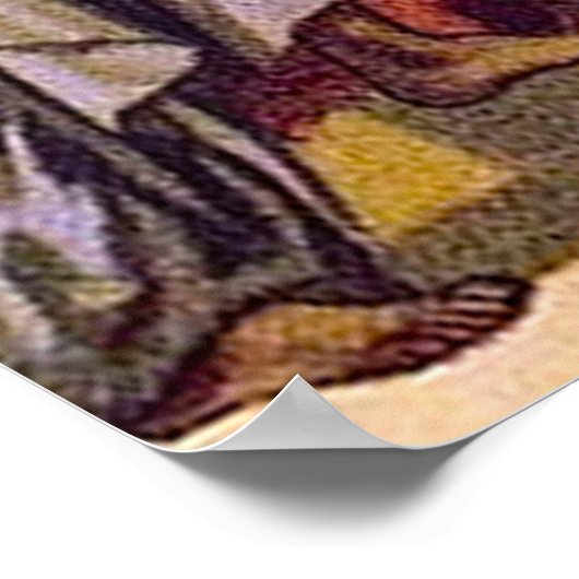 Genesis 47 Jacob Blesses Pharaoh Poster (Ecke)