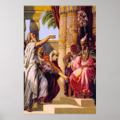 Genesis 47 Jacob Blesses Pharaoh Poster (Vorne)