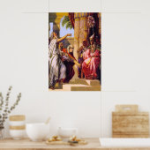 Genesis 47 Jacob Blesses Pharaoh Poster (Küche)