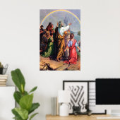 Genesis 8 Gottes Versprechen an Noah Poster (Heimbüro)