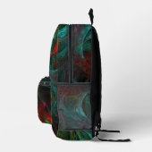 Genesis Abstrakt Art Bedruckter Rucksack (Rechts)
