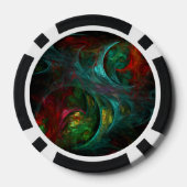 Genesis Abstrakt Art Pokerchips (Rückseite)