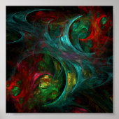 Genesis Abstrakt Art Poster (Vorne)