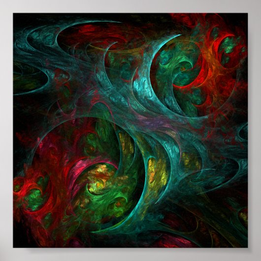 Genesis Abstrakt Art Poster (Vorne)