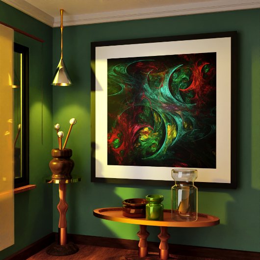 Genesis Abstrakt Art Poster