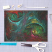 Genesis Abstrakt Art Seidenpapier (Handwerk)