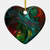 Genesis Abstrakte Kunst Keramikornament (Vorne)