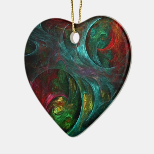 Genesis Abstrakte Kunst Keramikornament (Links)