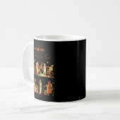 Genesis-Band Classic T - Shirt Kaffeetasse (Vorderseite Links)
