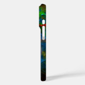 Genesis Blue Abstrakt Art Case-Mate iPhone Hülle (Rückseite / Links)