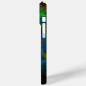 Genesis Blue Abstrakt Art Case-Mate iPhone Hülle (Rückseite / Links)