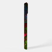 Genesis Blue Abstrakt Art iPhone Hülle (Rechte Seite)