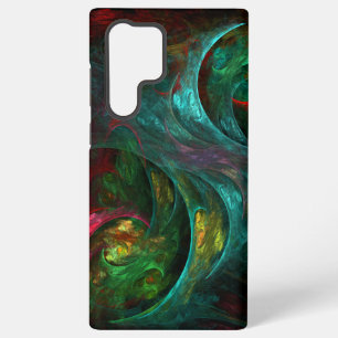 Genesis des farbigen lebenden Fraktaluniversums Samsung Galaxy Hülle