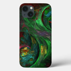 Genesis Green Abstrakt Art Case-Mate iPhone Hülle
