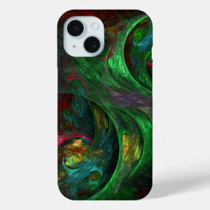 Genesis Green Abstrakt Art Case-Mate iPhone Hülle