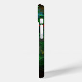 Genesis Green Abstrakt Art Case-Mate iPhone Hülle (Rückseite / Links)