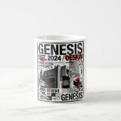 Genesis Industrial Brutalist Architecture Kaffeetasse (Mittel)