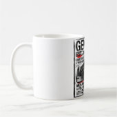 Genesis Industrial Brutalist Architecture Kaffeetasse (Links)