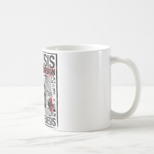 Genesis Industrial Brutalist Architecture Kaffeetasse (Rechts)