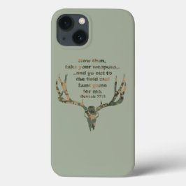 Genesis Jagd Quote iPhone Fall 13 Hülle