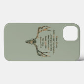 Genesis Jagd Quote iPhone Fall Case-Mate iPhone Hülle (Rückseite (Horizontal))